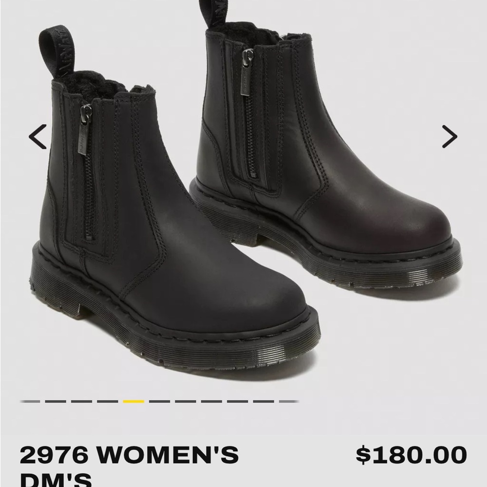 Dr. Martens 2976 WOMEN'S DM'S WINTERGRIP ZIP CHELSEA BOOTS